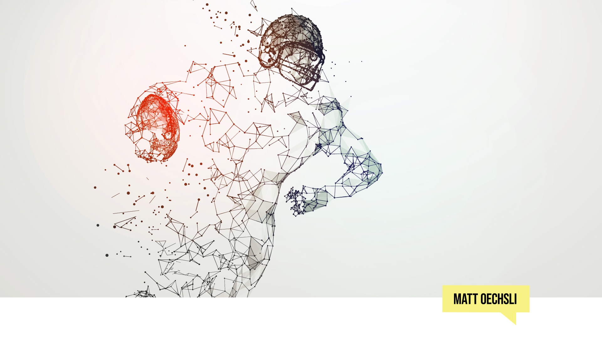 graphic of a football player silhouette