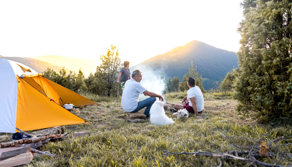 family camping
