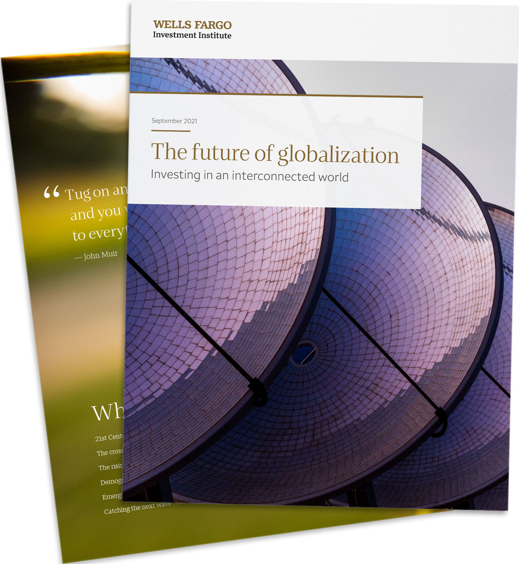Cover image of The Future of Globalization brochure